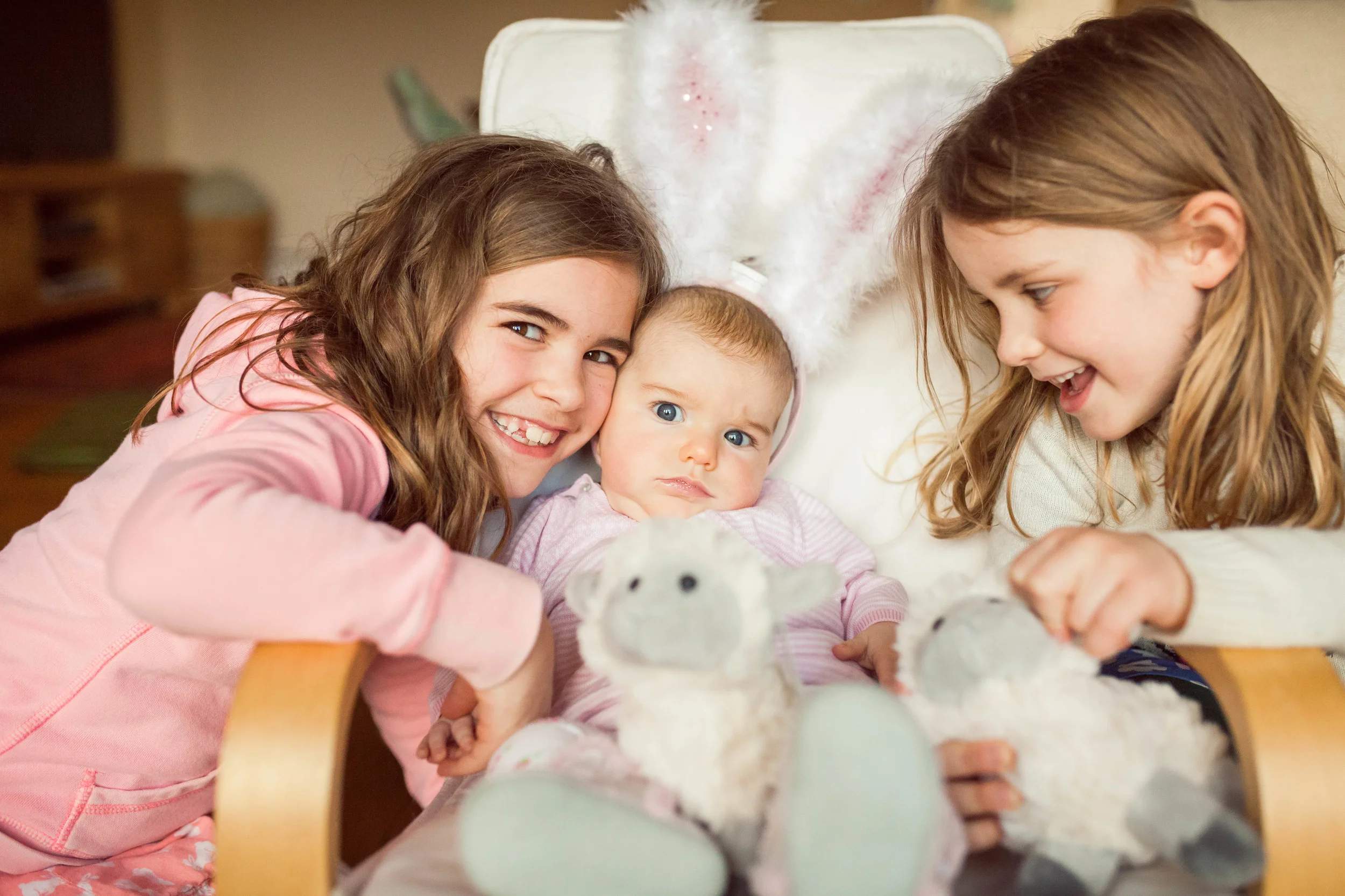 Easter - it's hard to be the littlest sister!