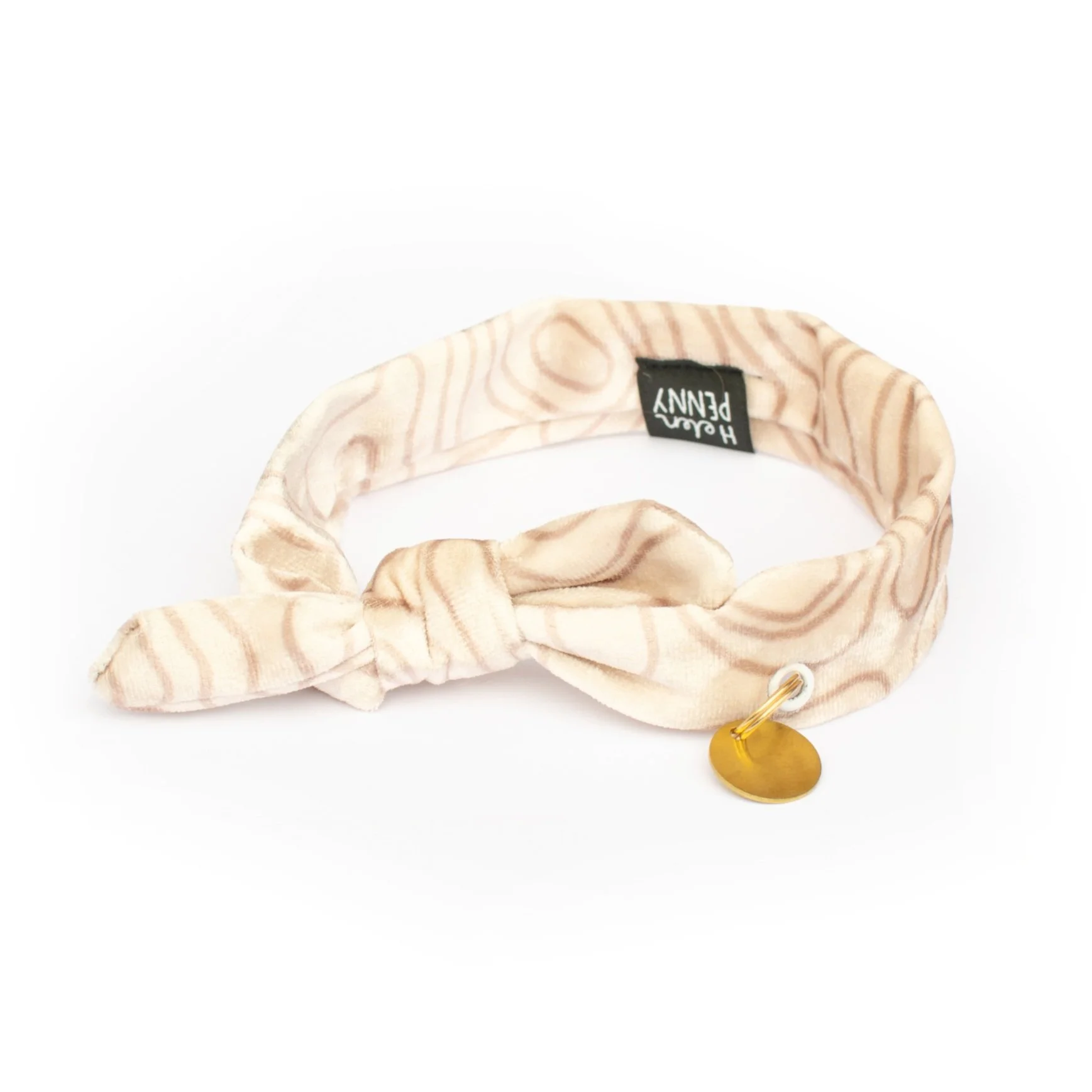 Vanilla swirl • necktie for dogs