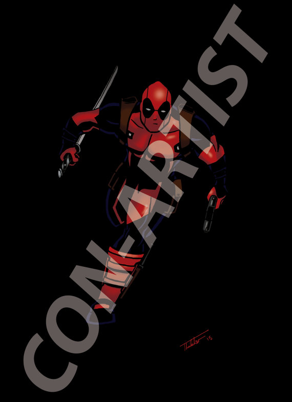 ComicConArtist produces excellent comic based artwork available via his Etsy store