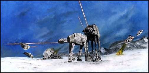 SM-Artworks produce a range of Sci-Fi / Popular Culture limited edition prints & commissions. Check out website