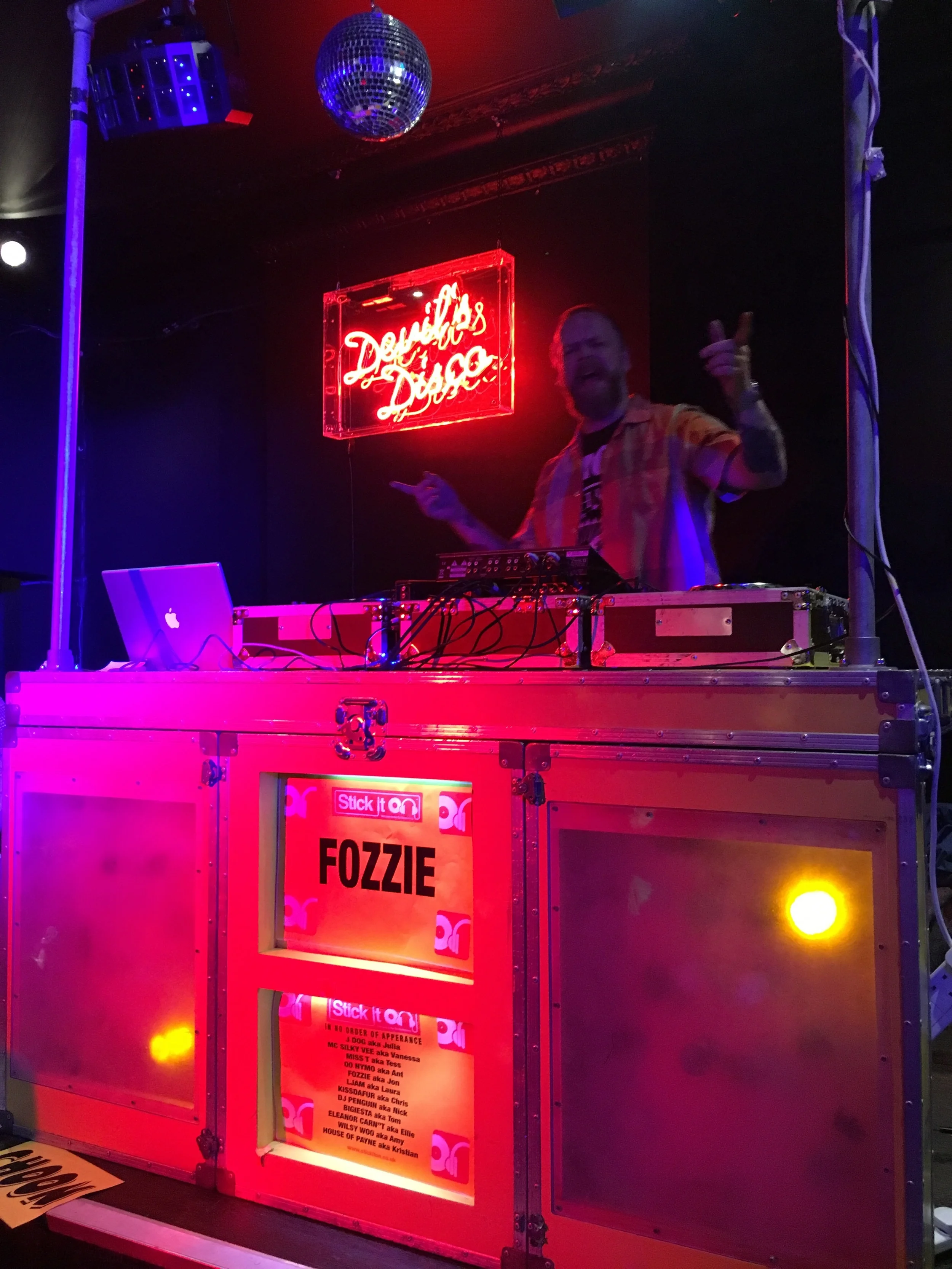Stick It On at The Joker, raising money for charity Rise