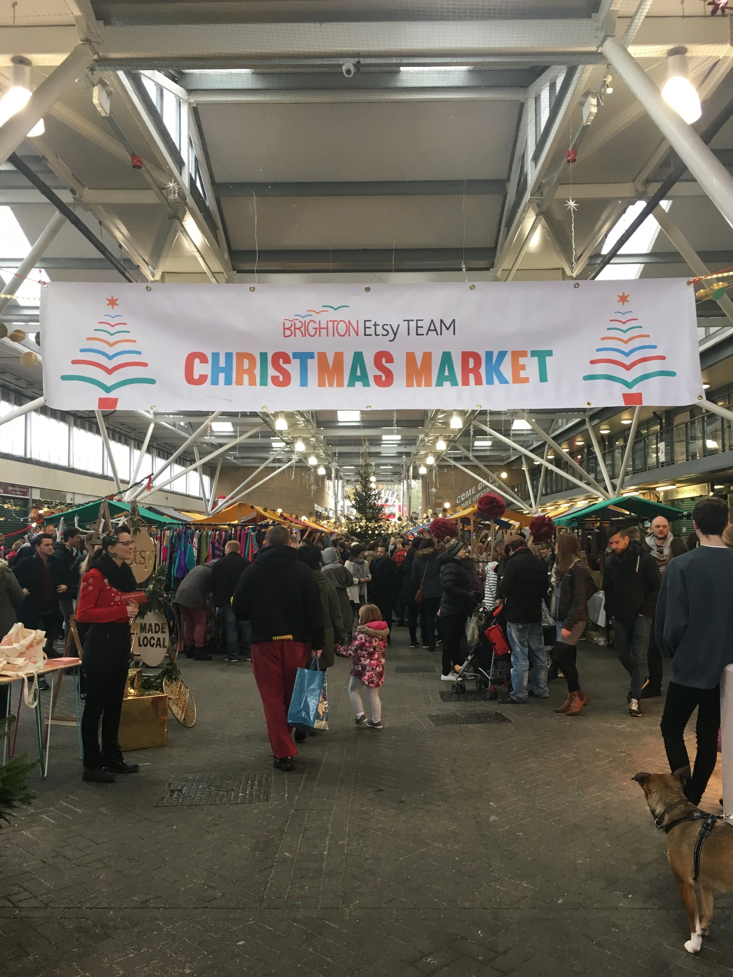Brighton Etsy Christmas Fair at Brighton Open Market