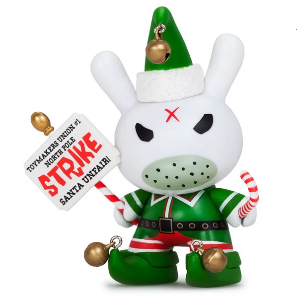 Kidrobot - 3" Holiday Grumpy Elf Dunny - £16