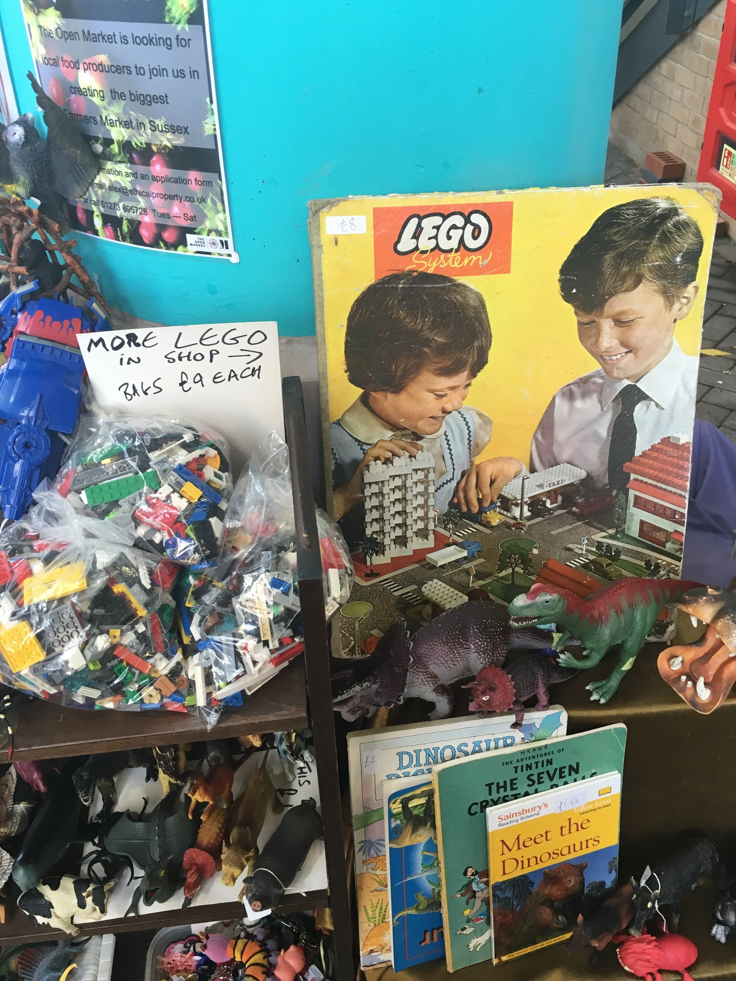 Old Lego found in Brighton Open Market