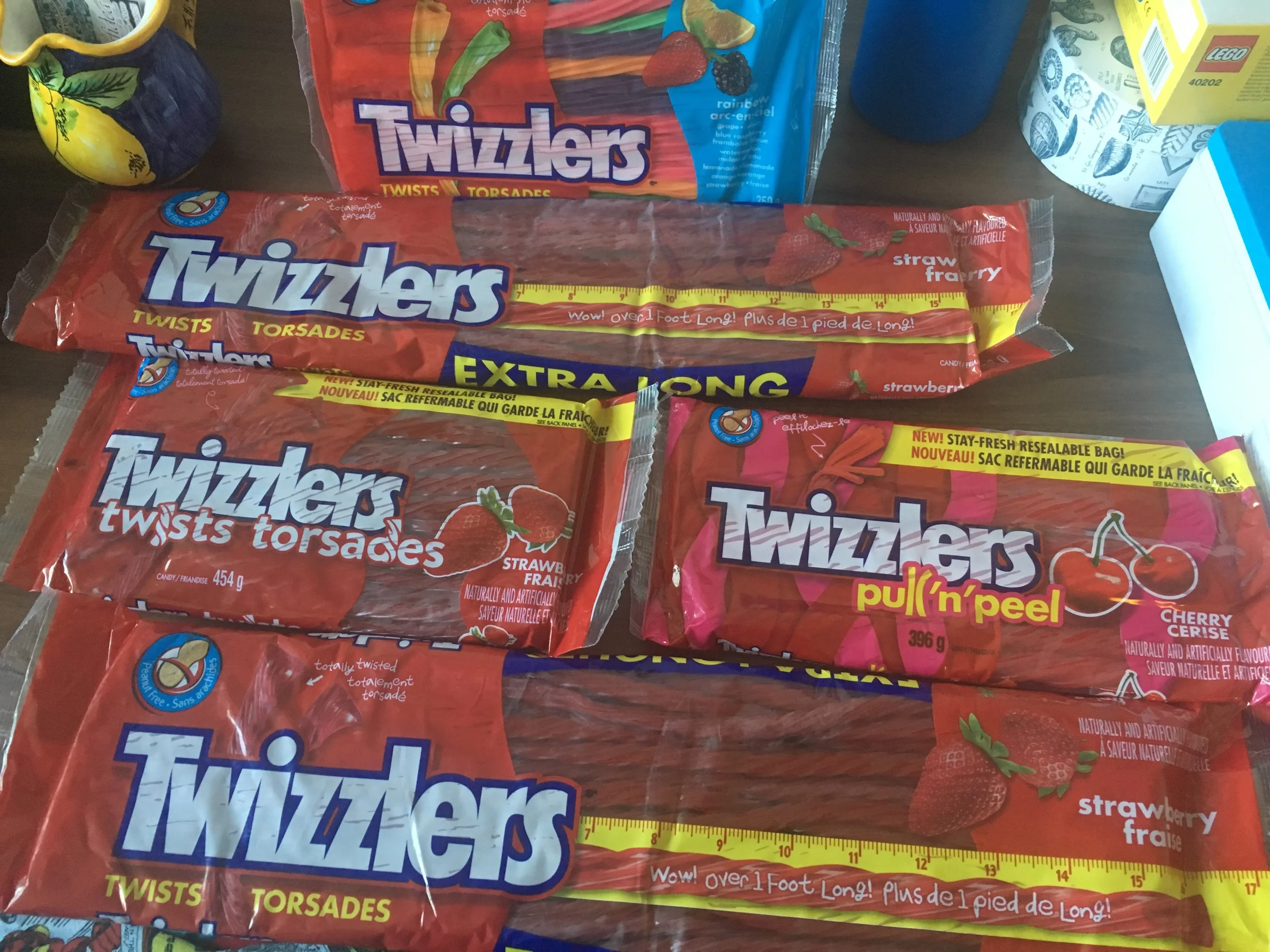 My supplier of twizzlers which came from the US