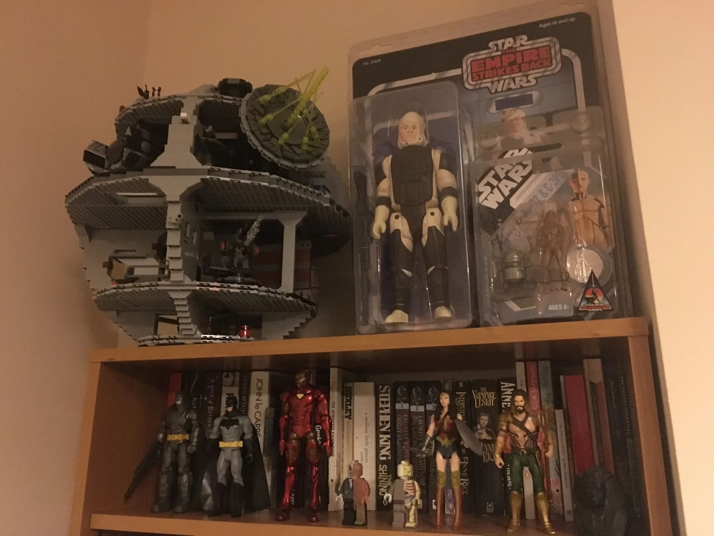 My Star Wars collection (and some superheroes)