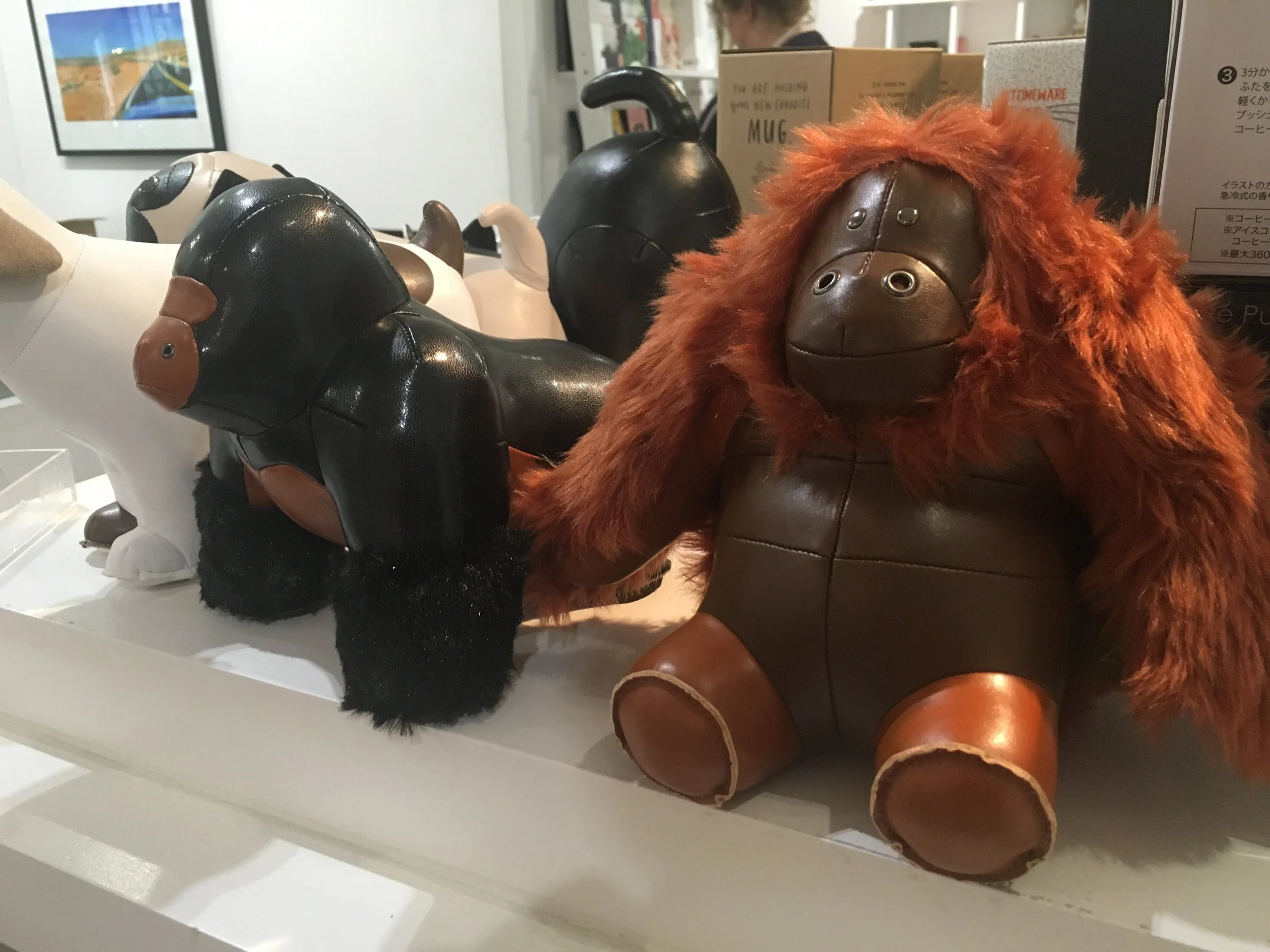 Doorstops I saw in a London shop