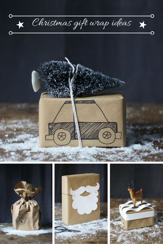 Gift Wrap Ideas - via Heather Young