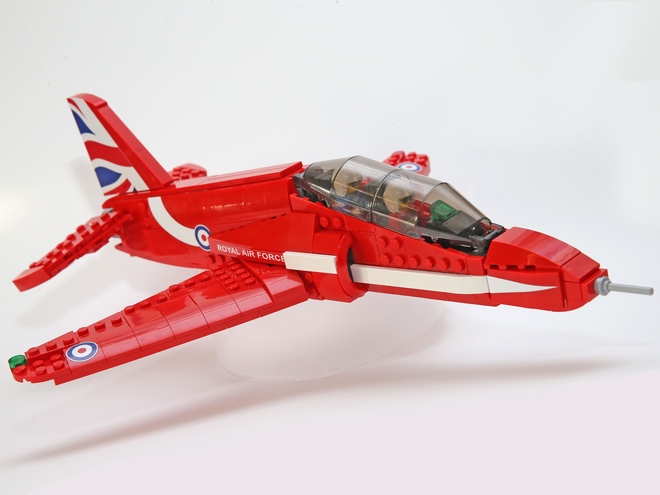 A Lego Minifigure scale version of a Red Arrow. Read More