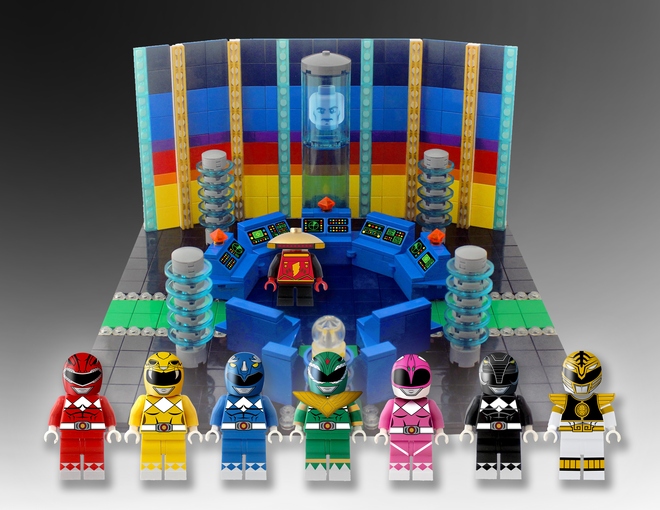 Power Rangers in Lego Form. Read More