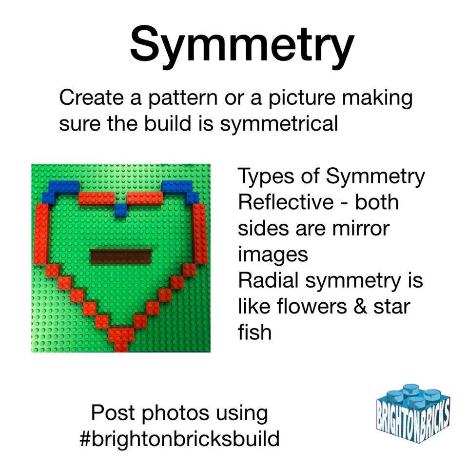 BrightonBricksBuild Lego Activity Symmetry