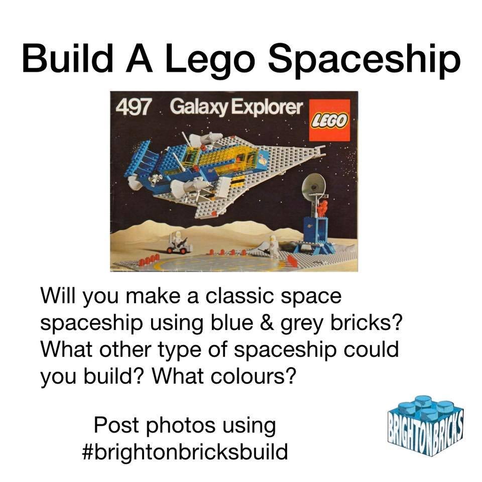 BrightonBricksBuild Lego Activity Build A Lego Spaceship