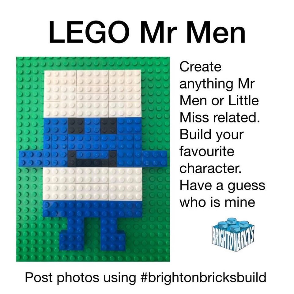 BrightonBricksBuild Lego Challenge Mr Men
