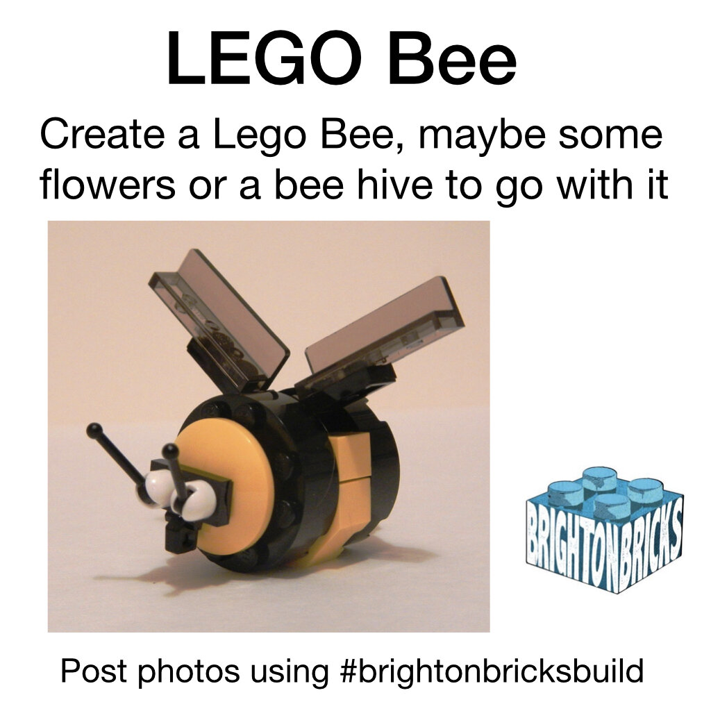 #BrightonBricksBuild Create a LEGO Bee
