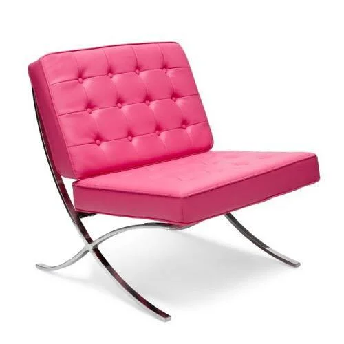 Signorina van der Rohe: pink is the new black.