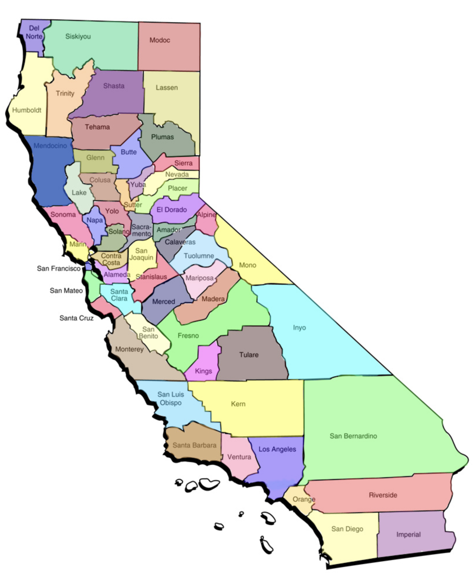 California Counties