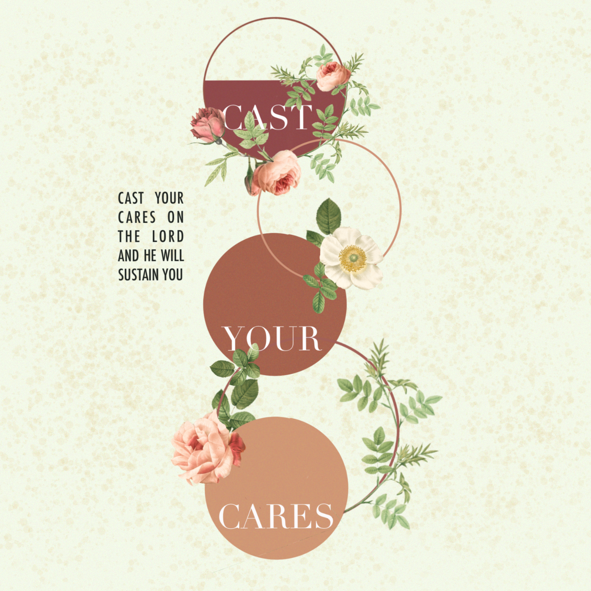 Cast Your Cares Print
