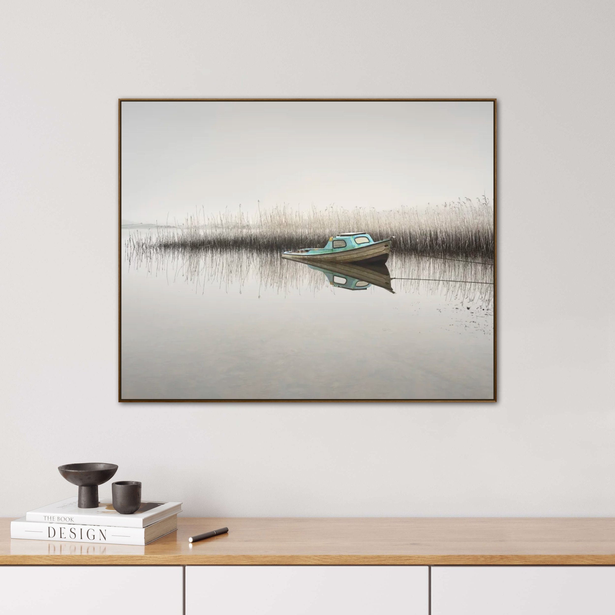 Tray Frame with Iroco wood