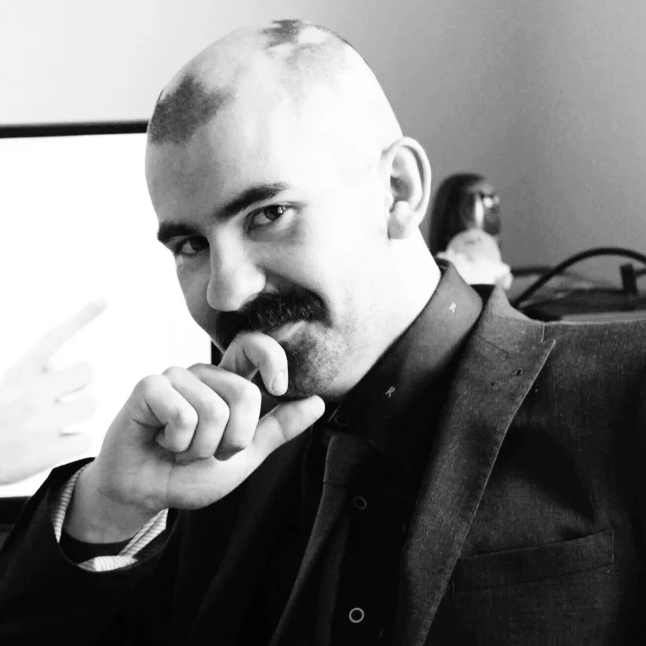 MACIEJ RADNEY ( @FOREVAMOVIEBOYS ) ChaMan Maciej. What is there to say about him really? Like, how old is he? Old, for sure. He's gotta be. If he's not, he will be, so we might as well check that box now. Honestly, it’s kind of hard to tell, what with the hair almost gone and that gross beard. Whatever, he's harmless. Out of the Forever Movie Boys , it’s not him you have to worry about. Maciej makes up 50% of the Forever Movie Boys Podcast and 100% of ‘ChaBoi’ Tobi’s friendship group!