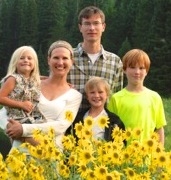 Author Alison Buehler and Family 