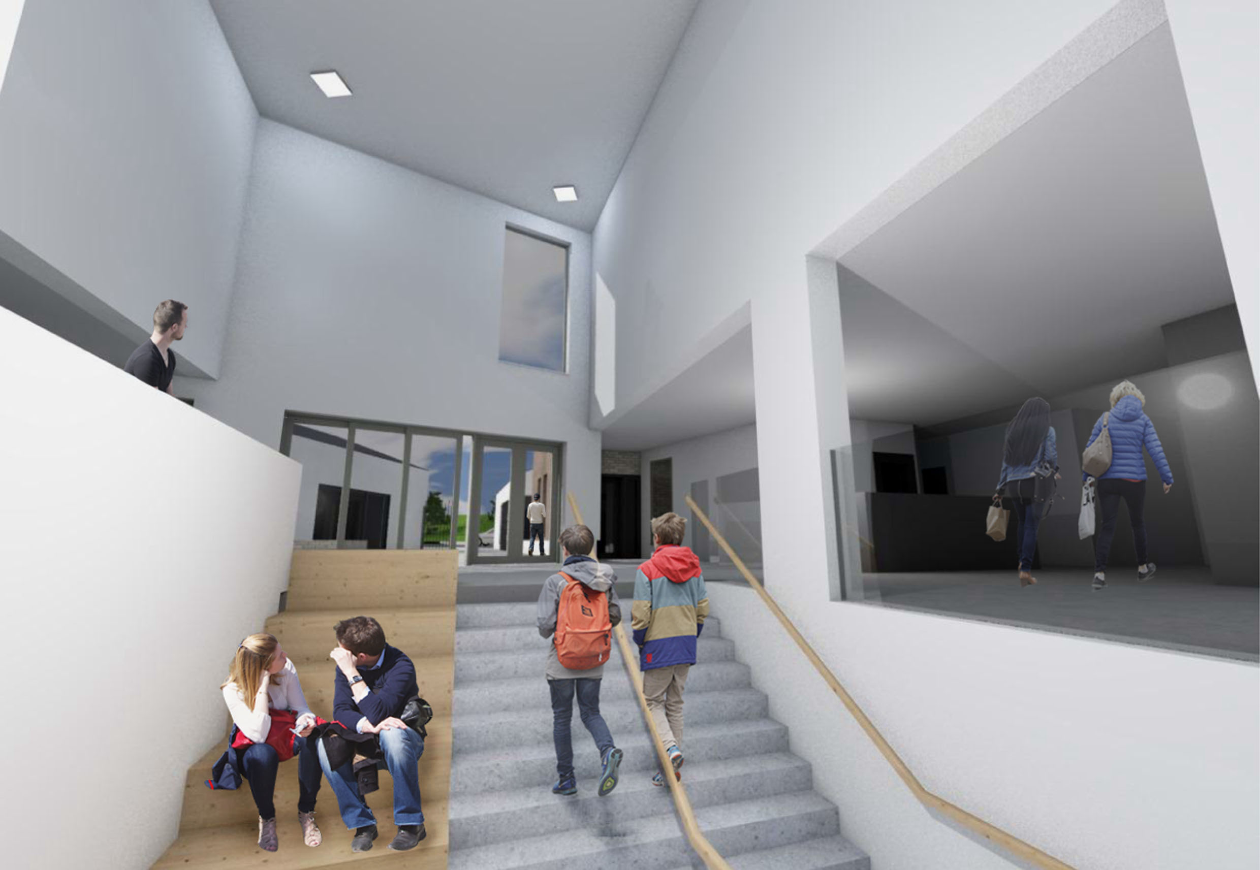 Top of the Hill Community Centre, Entrance Foyer