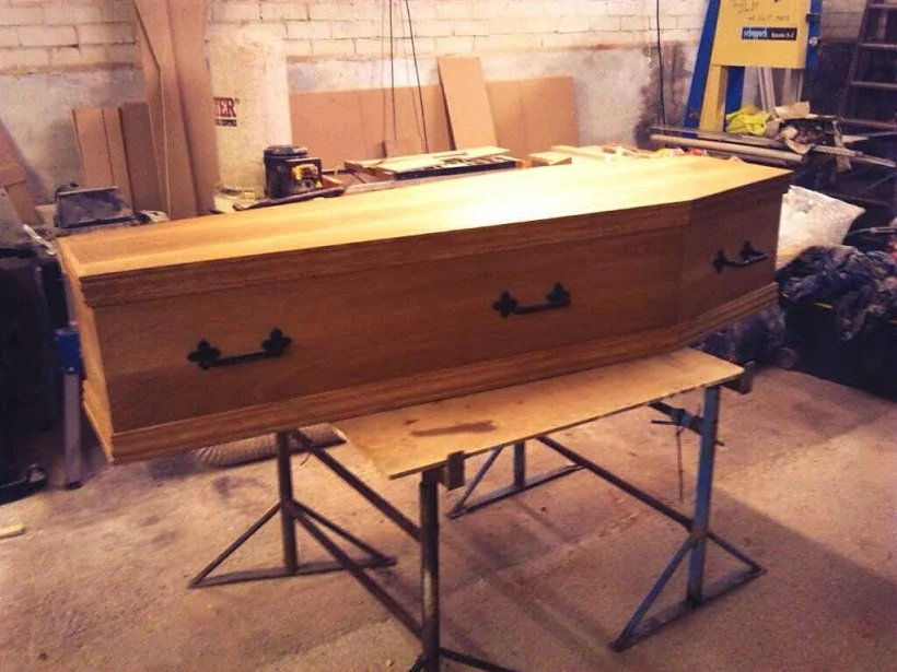Oak Coffin