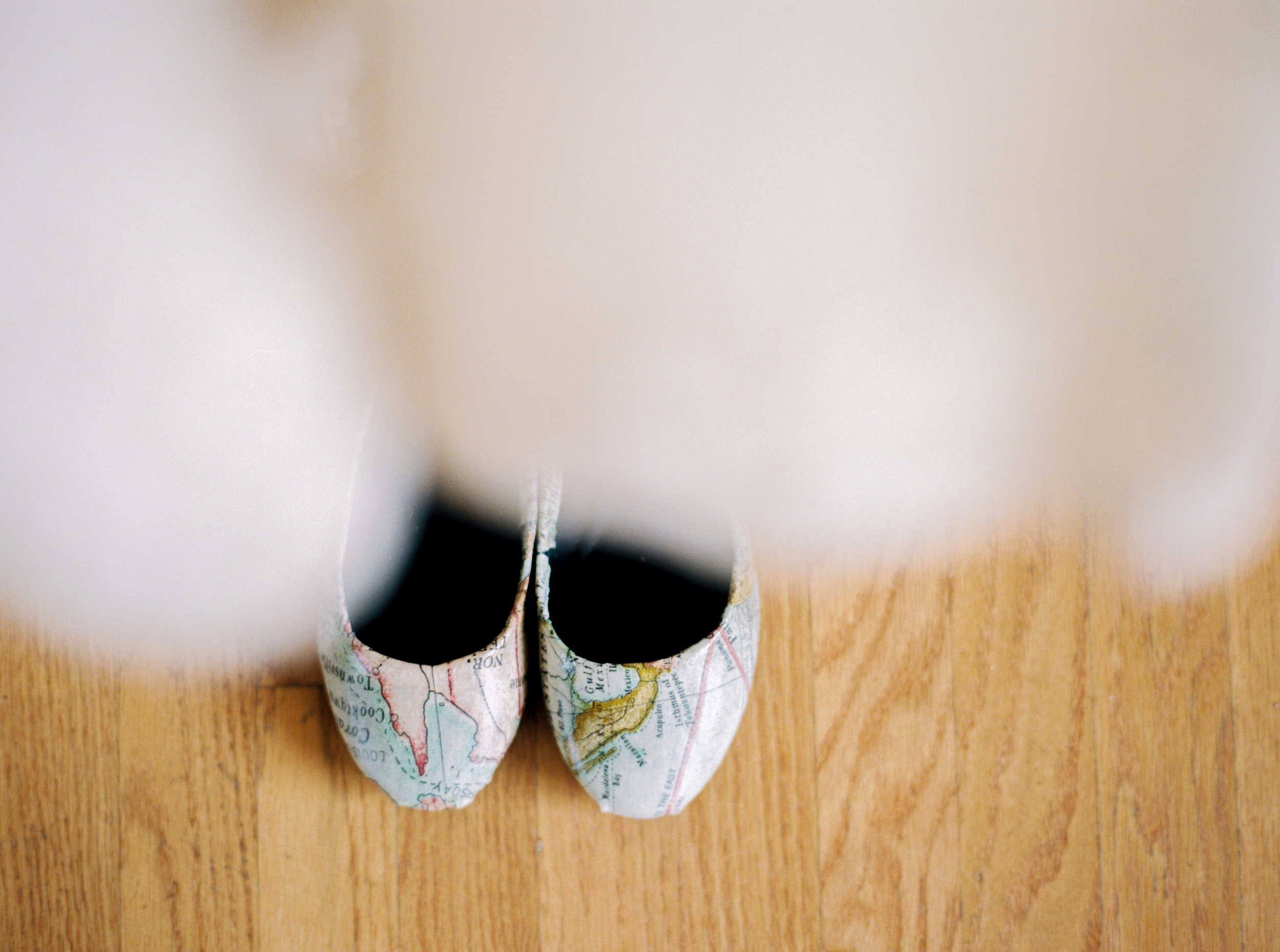 Shoes handmade by Absolute Beauty & Bows. 
