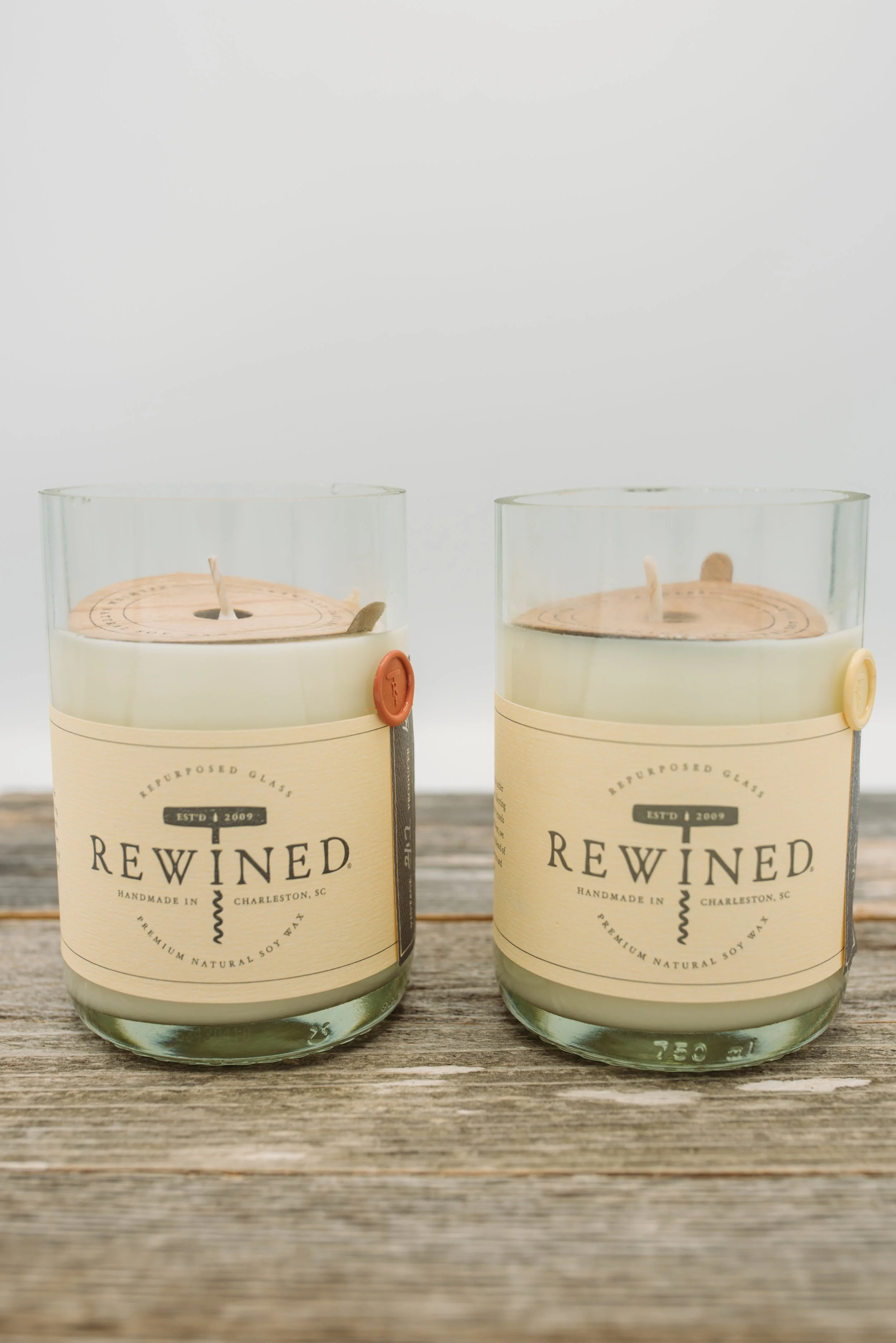 Wine Scented Soy Candles -$24.95