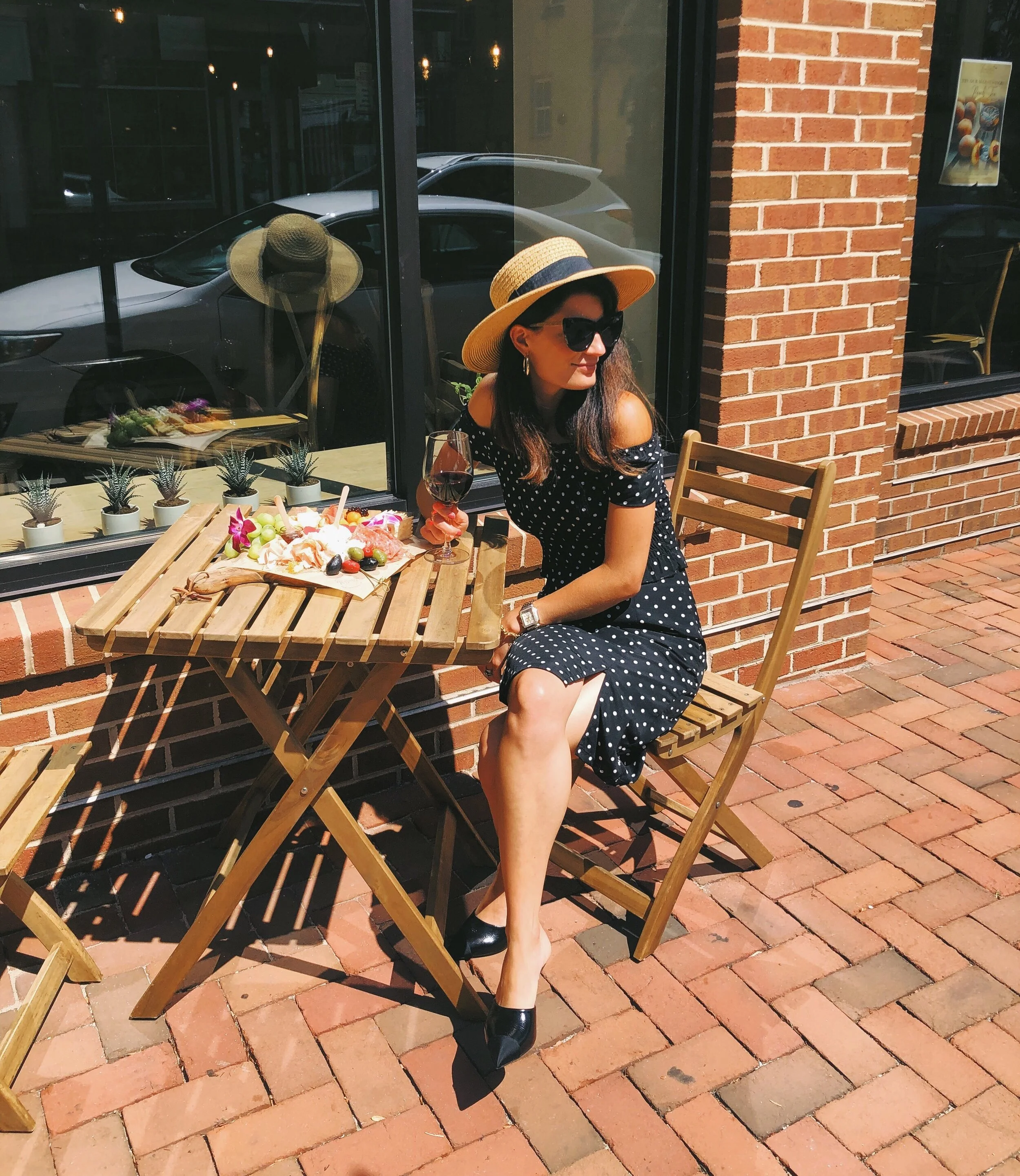 Our outdoor patio…one of Andrea Folino’s fav spots!