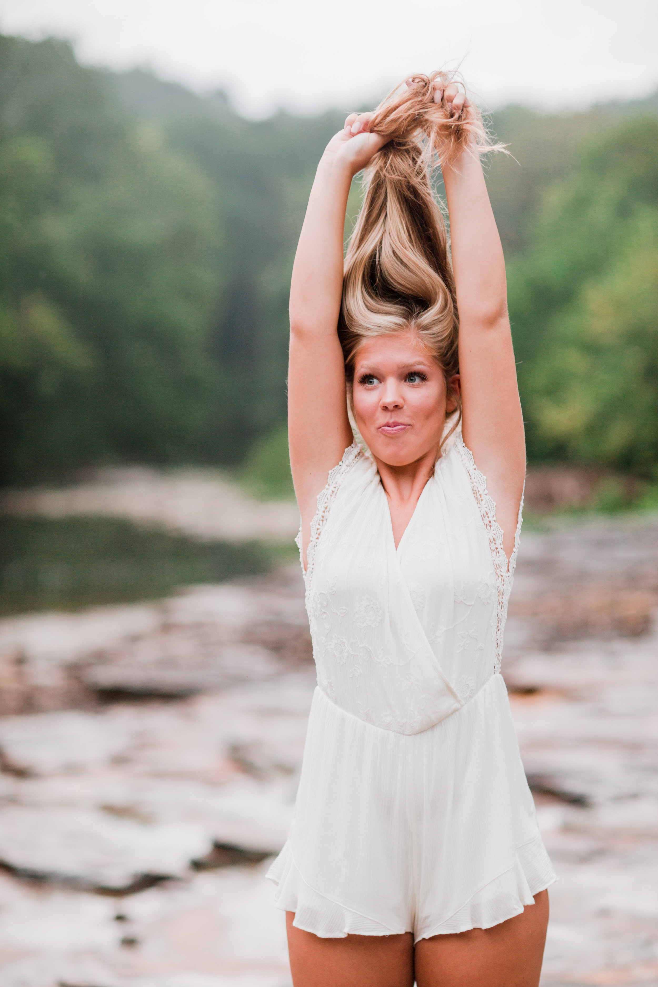Can’t tell you all enough how much I love it when my seniors just get to be goofy during their session!