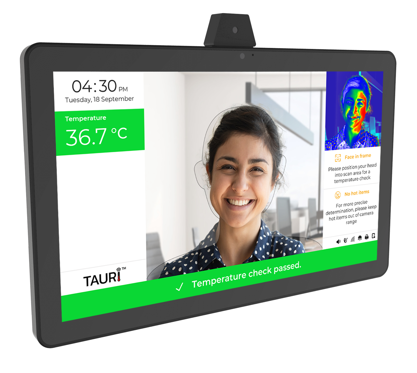 Tauri 検温 Aiサーモタブレット 非接触 顔認証 株式会社innova Global イノーヴァグローバル