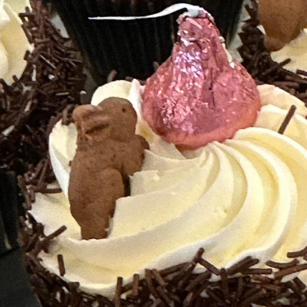 FRIDAY.. OPEN 10-6pm
How about a Bunny Kiss? 

Easter Week menu-
Carrot
Lemon
Chocolate Easter M&amp;M
Vanilla Easter M&amp;M
Chocolate Cadbury
Vanilla Cadbury
Cannoli
Funfetti
Oreo
Bunny Kiss 
Vanilla Coconut
Chocolate Coconut 
Strawberry Shortcake 