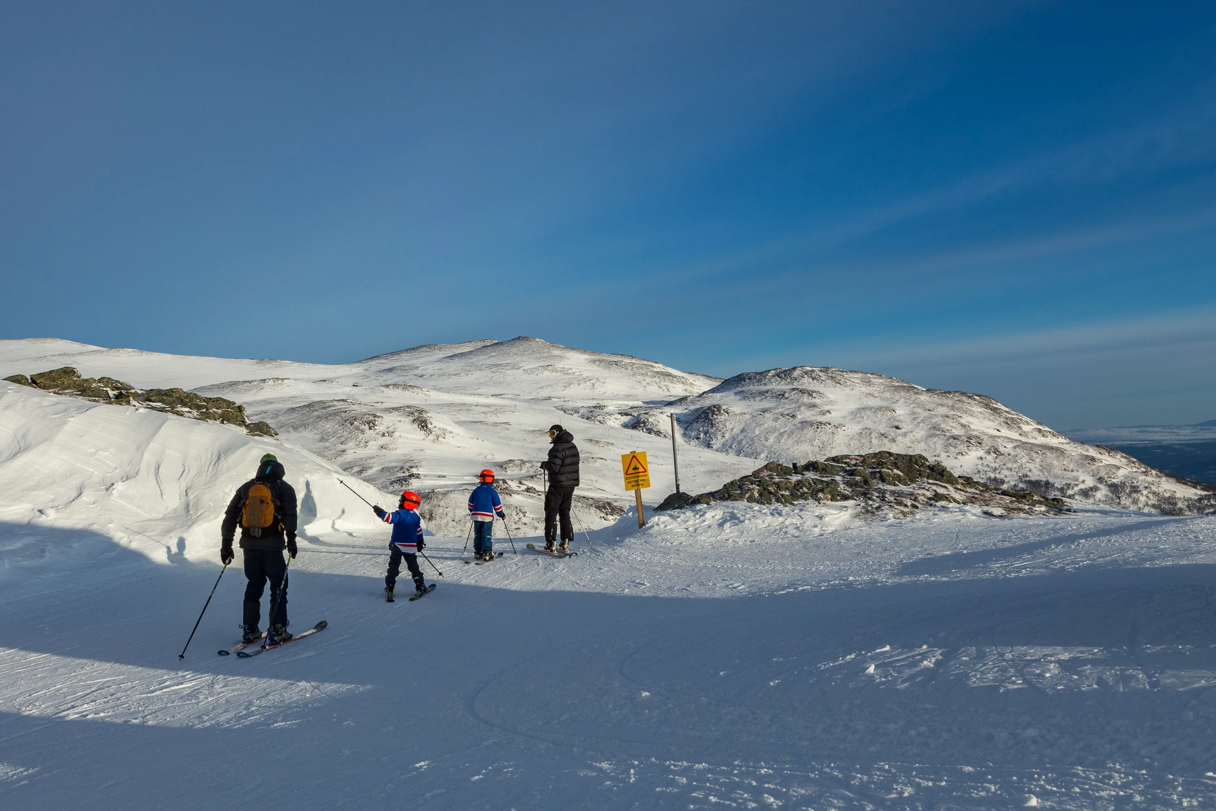 Luftige svev i alpinbakken på Oppdal