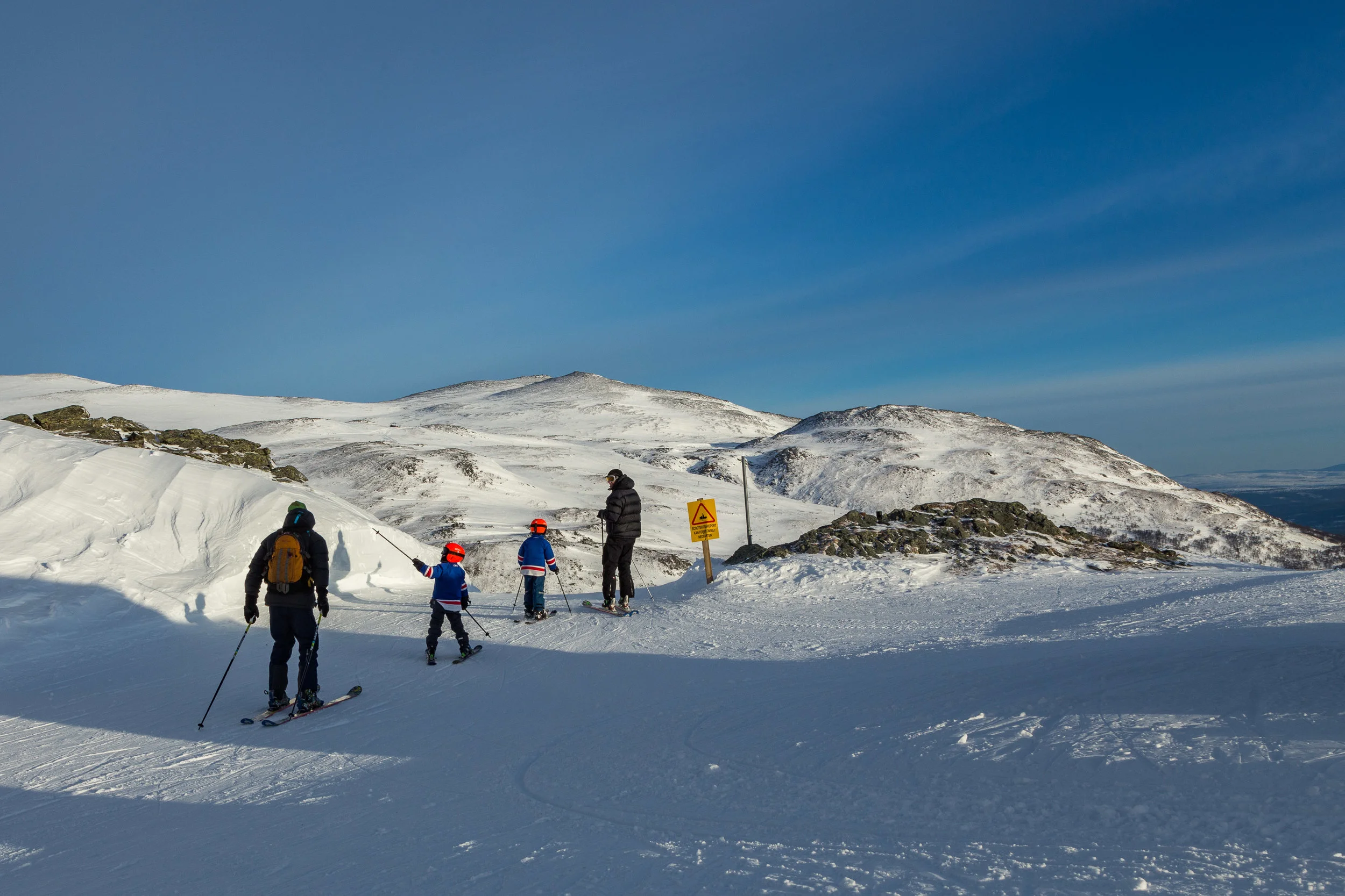 Luftige svev i alpinbakken på Oppdal