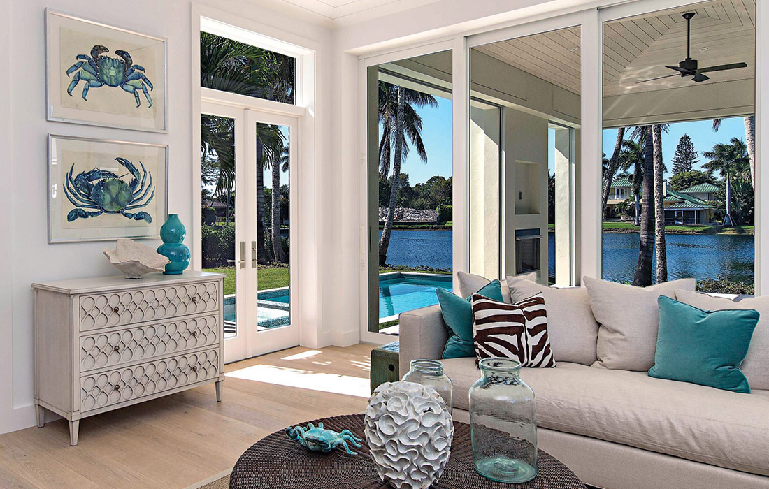 Old Naples Lakefront Contemporary — Bay Design Store