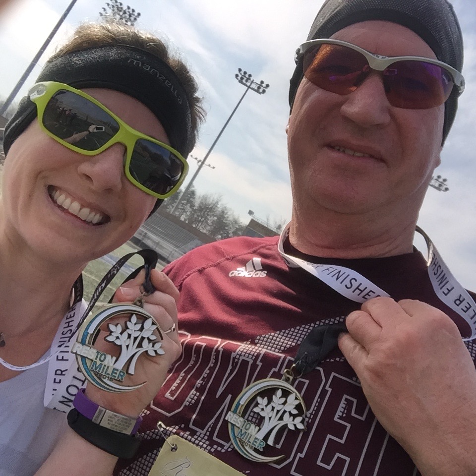 Strong day at the Reston 10 Miler on the way to some great mileage for March