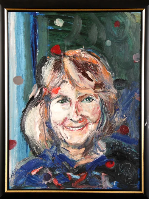 Portrait of Kate, 1998 | Oil | 24 x 27.5 in.
