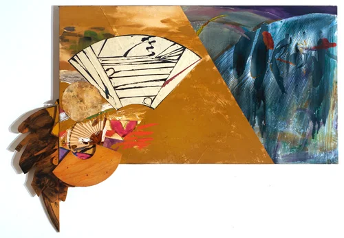 La Cucaracha, 1982 | Acrylic/Mixed Media | 69 x 97 in.