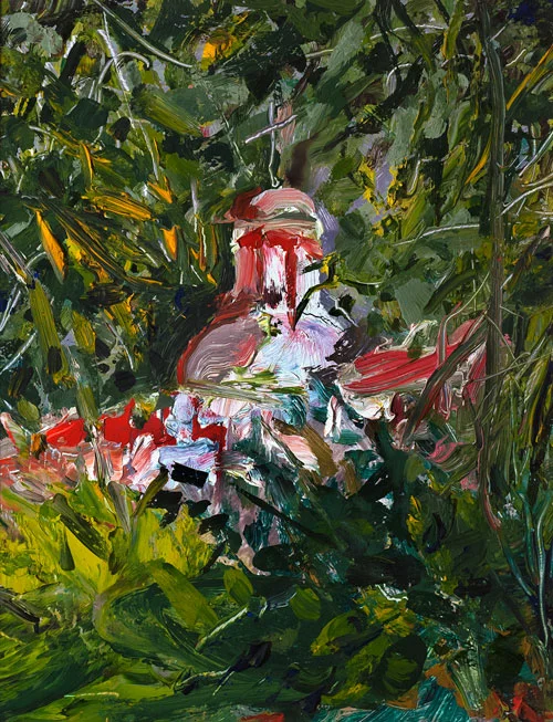 Tlacolula Church Oaxaca, 1998 | Oil on Board | 10 x 12 in.