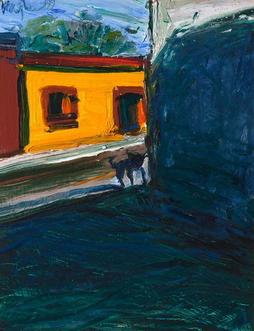The Mescal Shop, 1999 | Oil on Board 14 x 11 in.