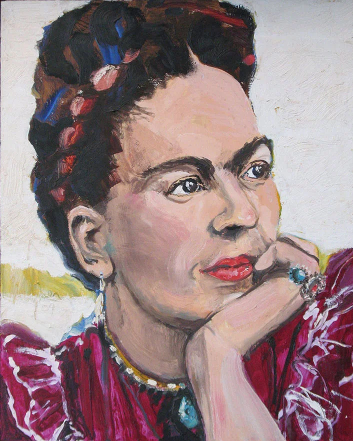 Frida Kahlo #1, 2003 | Oil on Board | 24 x 30 in.