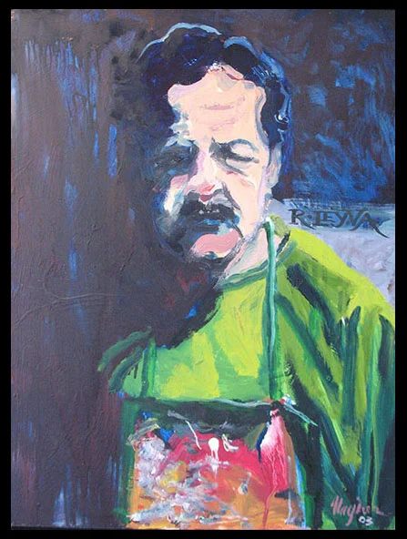 Ruben Leyva, 2003 | Oil on Board | 24 x 18 in.