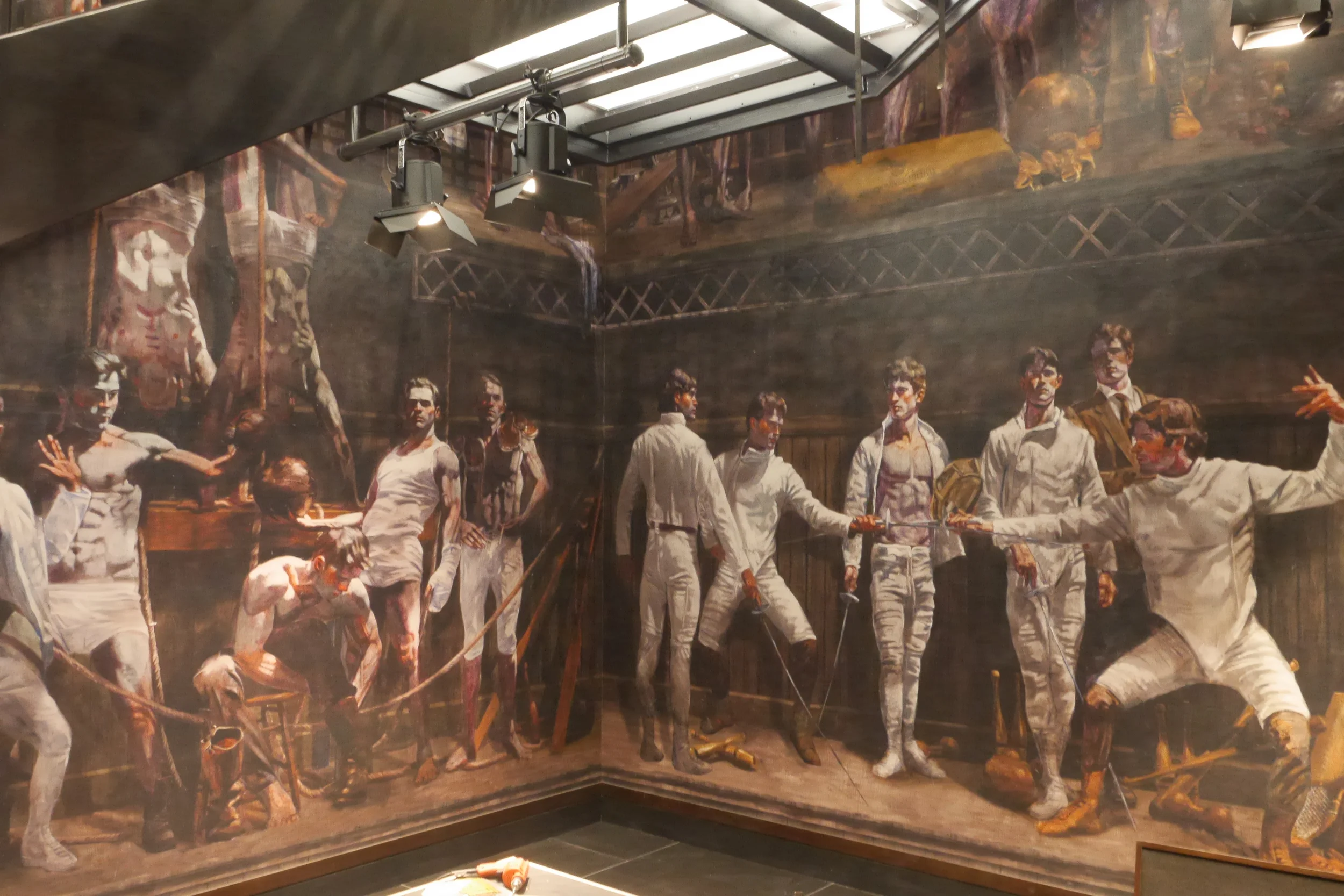 Seoul, South Korea - printed & hand painted murals