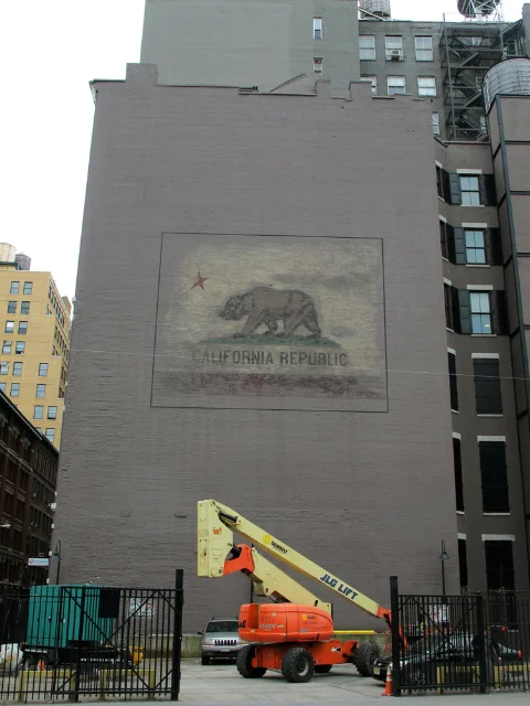 SOHO Flagship - New York City - hand painted mural