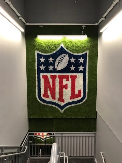 NFLX - graphic turf installation 