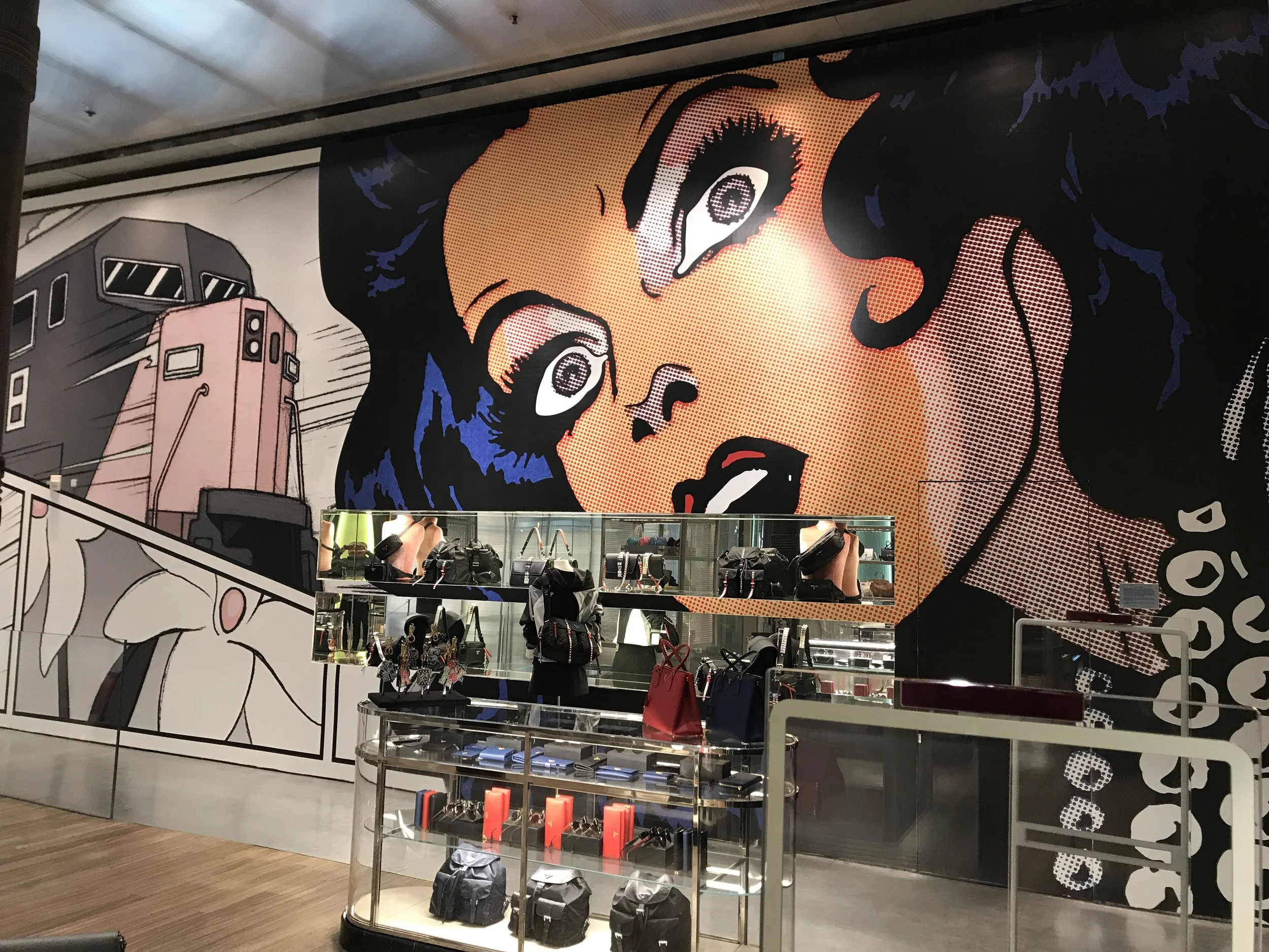 2018 - comic relief - printed wallpaper 