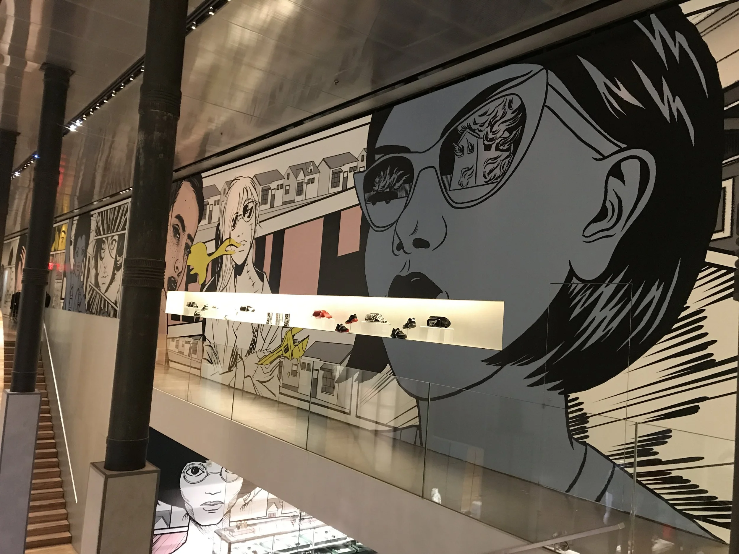 2018 - comic relief - printed wallpaper 