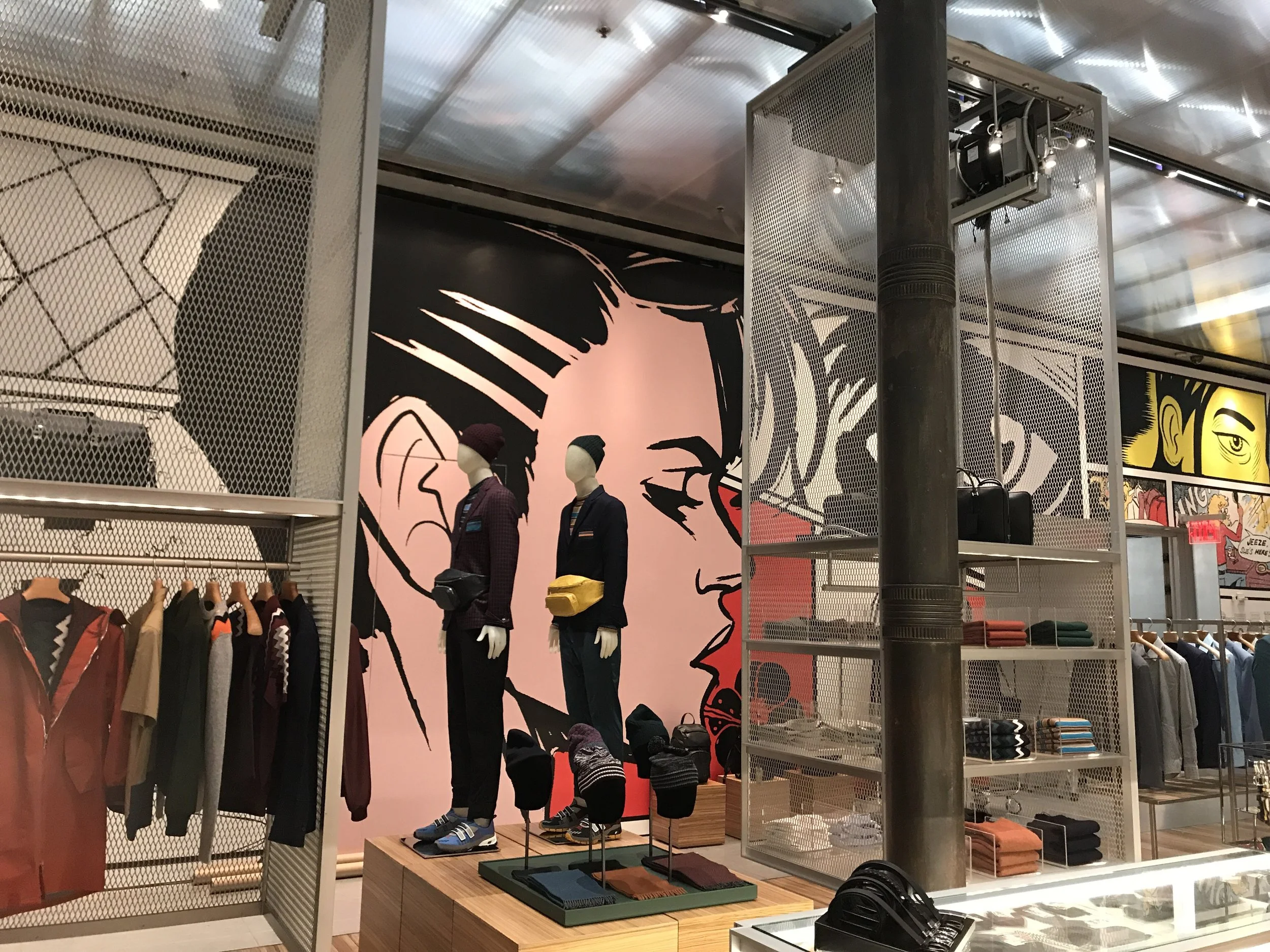 2018 - comic relief - printed wallpaper 