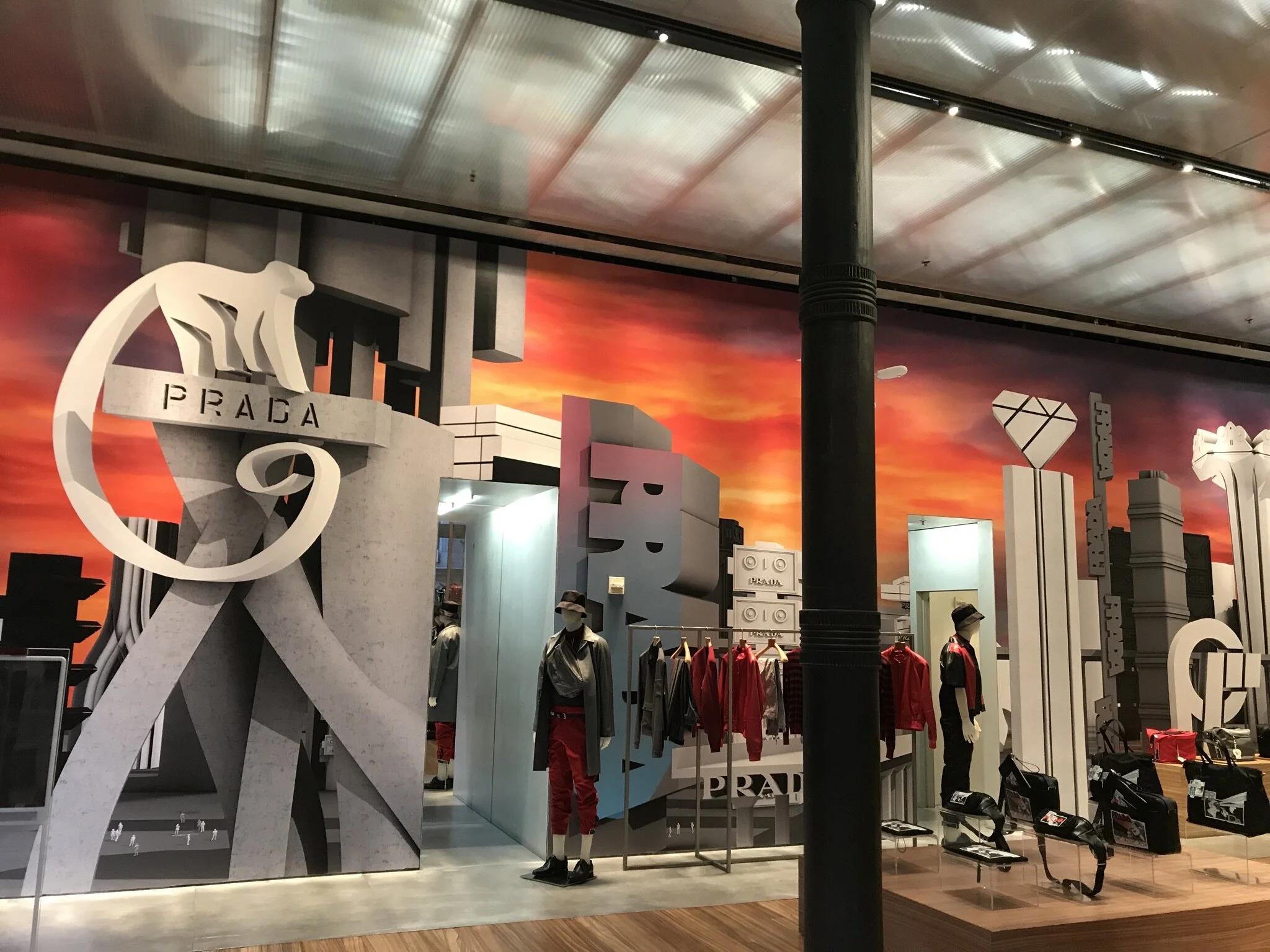 2018 - logopolis - printed wallpaper