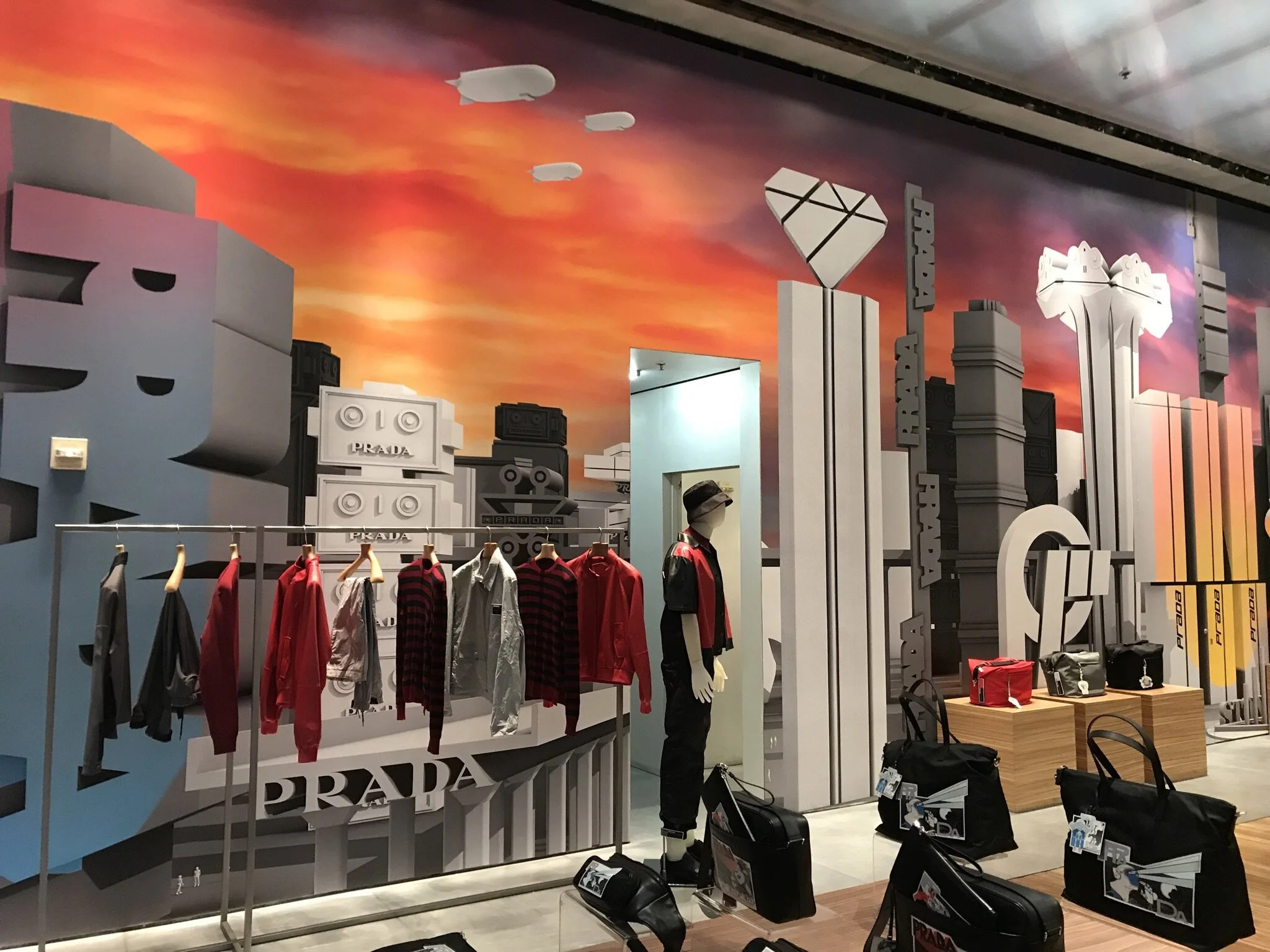 2018 - logopolis - printed wallpaper